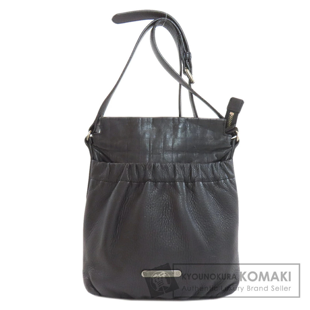 Burberry Logo Shoulder Bag Calfskin